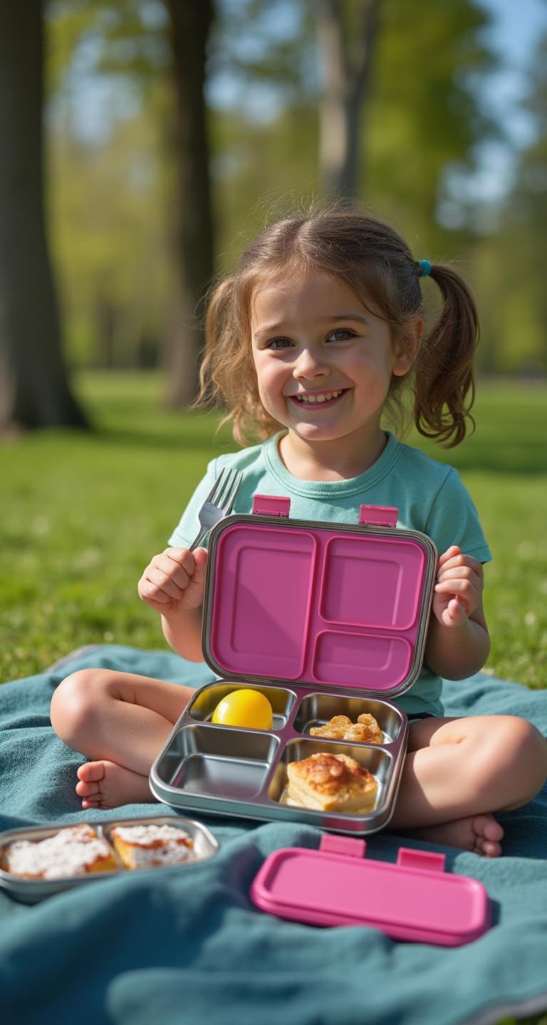 Bento Steel - Pink