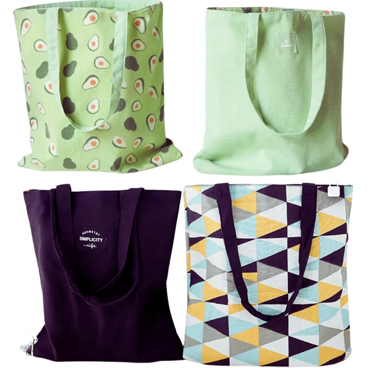 Pack of 2 - Canvas Tote Bag